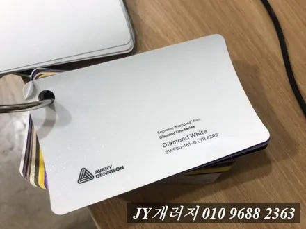 일산랩핑 모하비 전체랩핑 에이버리 다이아몬드 화이트 펄 / 김포시 마산동