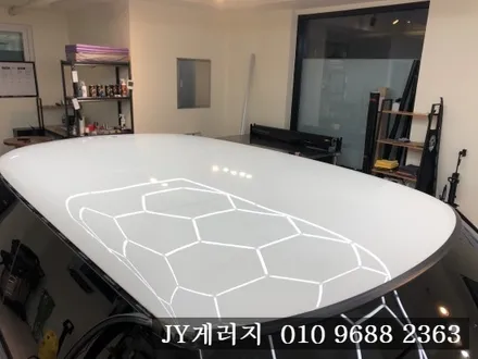 미니쿠퍼 루프스킨 제거후 재시공 김포루프스킨 / 김포시 마산동