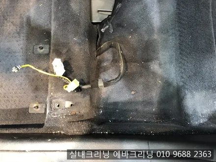 담배냄새로인한 시트탈거한 실내세차 김포실내세차 / 김포시 마산동
