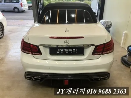 김포랩핑 벤츠 E클래스 카브리올레 크롬랩핑제거 / 김포시 마산동