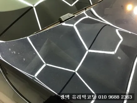 김포유리막코팅 가죽코팅 유리발수코팅 BMW X6 신차유리막코팅 / 김포시 마산동