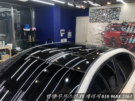 알티마 부분랩핑 루프스킨 제거후 재작업 김포시루프스킨 / 김포시 마산동
