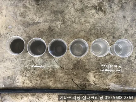 아슬란 에어컨악취로 인한 에바크리닝작업 / 김포시 마산동