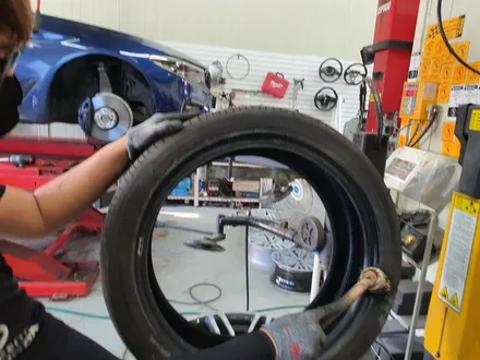 수원 화성 안산 BMW 5시리즈 차량 핸들 차체 떨림 진동 휠밸런스로 교정이 안된다면 휠굴절 수리를 권해드려요 / 화성시 팔탄면