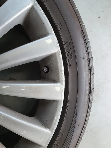 수원 평택 안산 화성 BMW 7시리즈 740i 휠복원 수리 전문점 드렁큰타이어 / 화성시 팔탄면