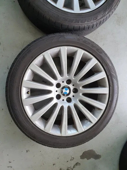 수원 평택 안산 화성 BMW 7시리즈 740i 휠복원 수리 전문점 드렁큰타이어 / 화성시 팔탄면