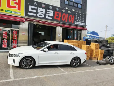 수원 안산 화성 기아 신형 K5 주차기스 손상으로 휠복원 수리 다이아몬드커팅 드렁큰타이어 / 화성시 팔탄면