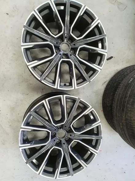 안산 평택 수원 화성 BMW 7시리즈 750li 760li 휠손상 주차기스 생활흠집으로 인한 휠복원 다이아몬드 커팅 전문점 드렁큰타이어 / 화성시 팔탄면