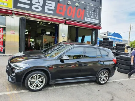화성 수원 BMW X시리즈 X1 주차기스 생활상처 등으로 인한 휠복원 수리 다이아몬드커팅 / 화성시 팔탄면