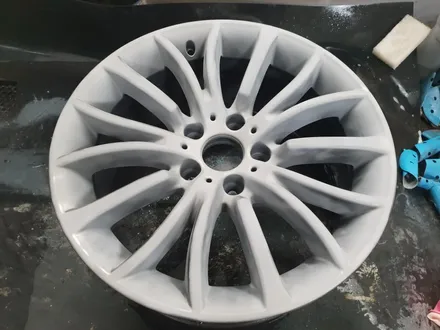 (구리 스마일휠) bmw520d 18인치럭셔리휠 휠복원+고스트크롬(남양주 휠복원) / 포천시 소흘읍