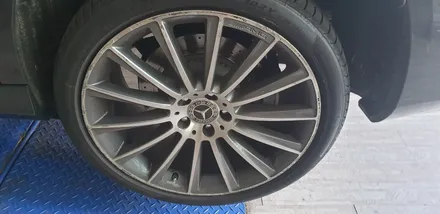 (구리 스마일휠) 벤츠s450 20인치 amg 다이아몬드컷팅 휠복원 3짝(분체도장) / 포천시 소흘읍