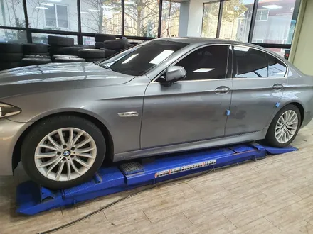 (구리 스마일휠) bmw 520d 18인치 검정+다이아몬드컷팅(분체도장) / 포천시 소흘읍