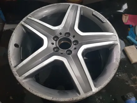 (구리 스마일휠) 벤츠gle 63amg 20인치 다이아몬드컷팅 휠복원(분체도장) / 포천시 소흘읍