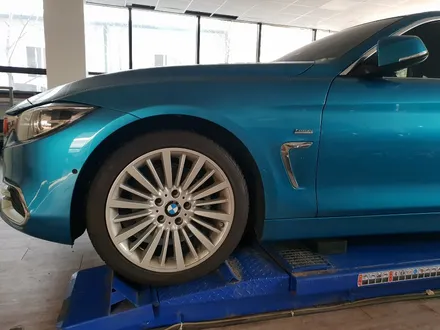 (구리 스마일휠) bmw420i 18인치 휠복원+카멜레온(분체도장) / 포천시 소흘읍