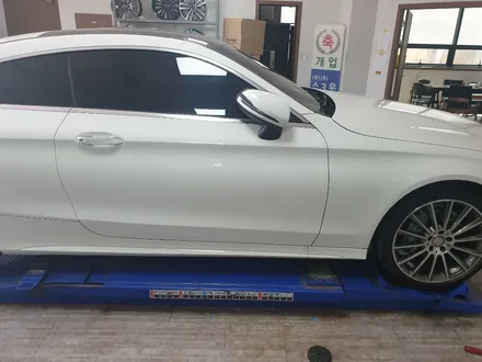(구리 스마일휠) 벤츠c클래스 amg 19인치 다이아몬드컷팅 휠복원(분체도장) / 포천시 소흘읍