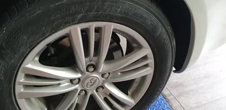 (구리 스마일휠) 인피니티 q50 18인치 휠복원+실버(분체도장) / 포천시 소흘읍