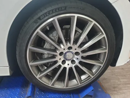 (구리 스마일휠) 벤츠c클래스 amg 19인치 다이아몬드컷팅 휠복원(분체도장) / 포천시 소흘읍
