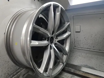 (구리 스마일휠) bmw 530d 다이아컷팅 휠복원 이십니다~(남양주 휠복원) / 포천시 소흘읍