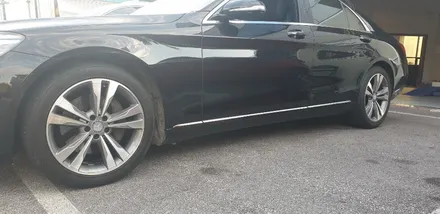 (구리 스마일휠) 벤츠 s 500 19인치 다이아몬드컷팅 휠복원4짝(분체도장) / 포천시 소흘읍