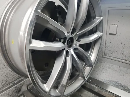 (구리 스마일휠) bmw 530d 다이아컷팅 휠복원 이십니다~(남양주 휠복원) / 포천시 소흘읍