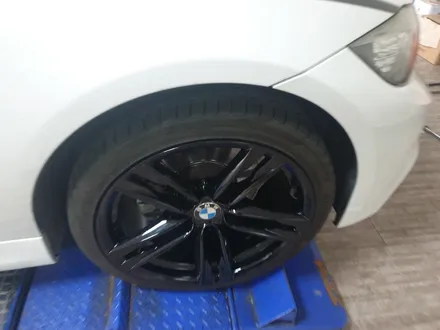 (구리 스마일휠) bmw 320d 18인치 휠복원+블랙(분체도장) / 포천시 소흘읍