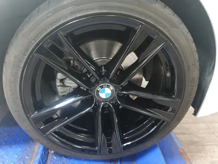 (구리 스마일휠) bmw 320d 18인치 휠복원+블랙(분체도장) / 포천시 소흘읍