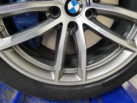 (구리 스마일휠) bmw 530d 다이아컷팅 휠복원 이십니다~(남양주 휠복원) / 포천시 소흘읍