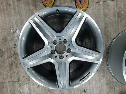 (구리 스마일휠) 벤츠gle 63amg 20인치 다이아몬드컷팅 휠복원(분체도장) / 포천시 소흘읍