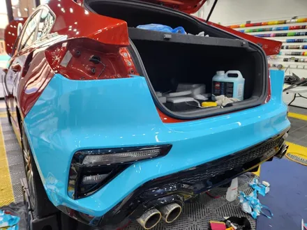 동탄 랩핑 기아 K3GT 비닐 프로그 스카이블루 고광택 전체랩핑으로 하나뿐인 내 차를 만들자! 랩브로스 / 동탄 반송동