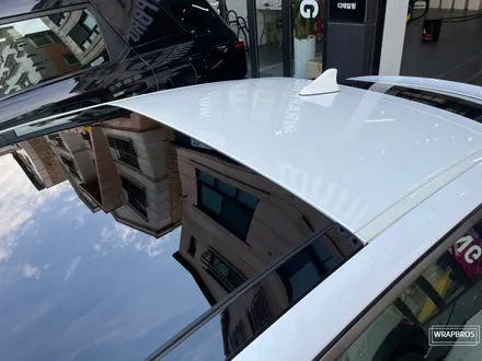 동탄 랩핑 기아 스팅어 루프스킨 제거 색 바랜 루프스킨 제거부터 세차까지 한 번에! 랩브로스 / 동탄 반송동