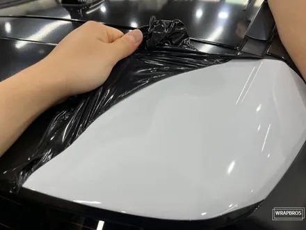동탄 랩핑 코나EV 투톤랩핑으로 심심한 흰색 차량에 포인트를! 랩브로스 / 동탄 반송동