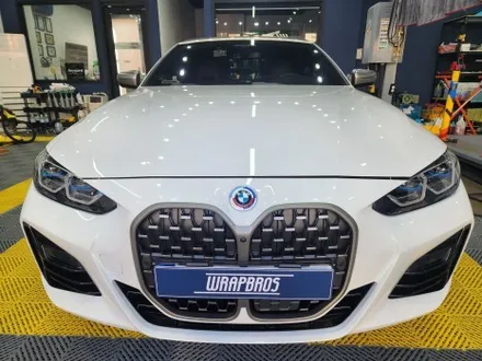 BMW M440i 컨버터블 비닐프로그 퍼플 핑크 전체랩핑 시공 / 동탄 반송동