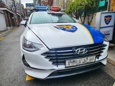 경찰차, 순찰차 사고 데칼 랩핑 출장 전문시공 / 랩브로스 / 동탄 반송동