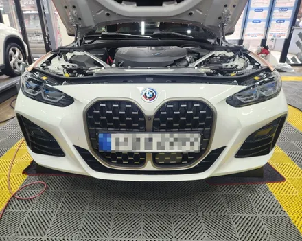 동탄 랩핑 / 비닐프로그 퍼플핑크BMW M440i 컨버터블 랩핑 보험수리 / 랩브로스 / 동탄 반송동