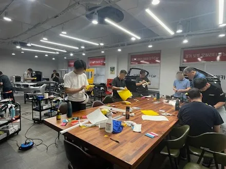 [공지] 경기도기술학교 자동차랩핑, PPF 교육 진행 / 동탄 반송동