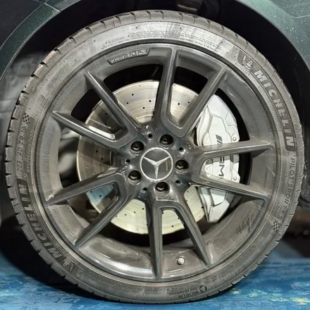 영종 스팀세차 디오비디테일-C43 AMG(외관디테일링편) / 인천 중구