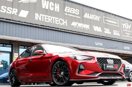 제네시스 G70 19인치 휠튜닝, SSR GTX04 퍼포먼스 휠 (가격안내) / 용인 기흥구