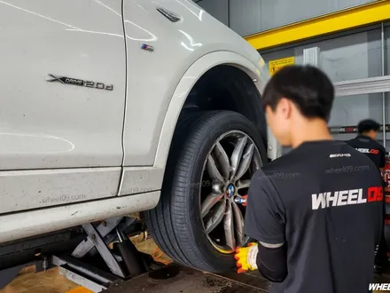 <정신나간 타이어 특가 > BMW X3 , 한국타이어 벤투스 S2 AS 타이어 교체 완료! / 용인 기흥구
