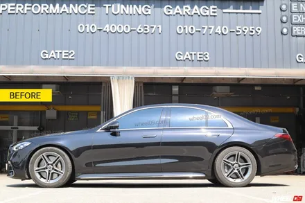 S클래스엔 이 휠이지! S500amg 20인치 휠타이어튜닝 (가격정보) / 용인 기흥구