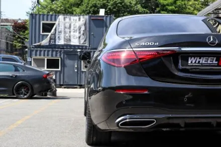 S클래스 환골탈태는 S500 20인치 휠로! / 벤츠 / S-클래스 / 용인 기흥구