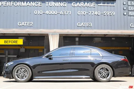 S클래스엔 이 휠이지! S500amg 20인치 휠타이어튜닝 (가격정보) / 용인 기흥구