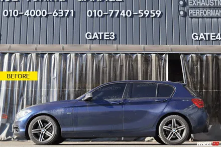 BMW 1시리즈 18인치 휠튜닝 / 용인 기흥구