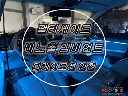 팰리세이드 비노출엠비언트 실내튜닝 내차 실내가 이뻐지는 마~법 / 인천 계양, 김포, 강서, 부평