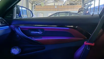 bmw f82 m4 엠비언트 시공하고 신나게 드라이브가요 / 인천 계양, 김포, 강서, 부평