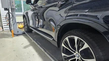 BMW X6 F16 사이드스텝 튜닝, 고정형 사이드스텝 장착으로 승하차 편하게! / 인천 계양, 김포, 강서, 부평