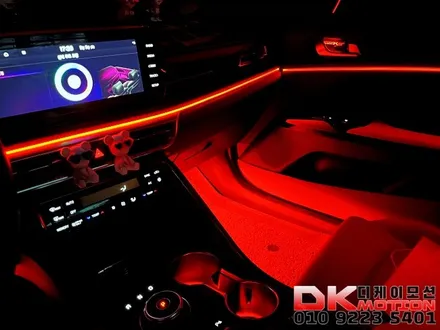 인천 부천 김포 K5DL3 순정연동엠비언트+컵홀더+무빙도어스커프 완벽시공!! / 인천 계양, 김포, 강서, 부평