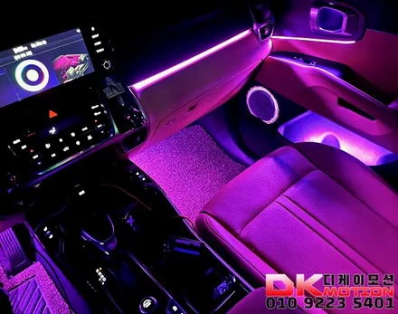 쏘렌토MQ4 DMX 히든엠비언트 현존 최신 완벽한 엠비언트라이트!! / 인천 계양, 김포, 강서, 부평