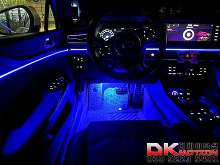 인천 부천 김포 K5DL3 순정연동엠비언트+컵홀더+무빙도어스커프 완벽시공!! / 인천 계양, 김포, 강서, 부평