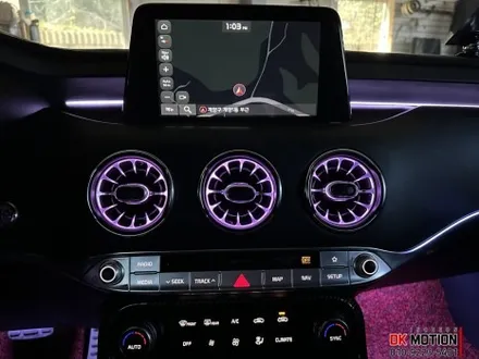 스팅어 순정 엠비언트 광량업 + 확장시공 ! 벤풍구 추가로 더욱 근사하게 ~ / 인천 계양, 김포, 강서, 부평