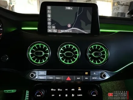 스팅어 순정 엠비언트 광량업 + 확장시공 ! 벤풍구 추가로 더욱 근사하게 ~ / 인천 계양, 김포, 강서, 부평